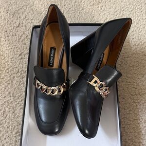 Nine West heeled loafers